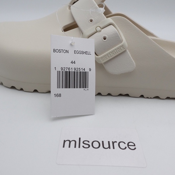 SLD NEW Birkenstock Boston Essentials EVA Clogs 1027381 Eggshell - Picture 5 of 7